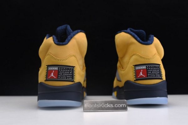 Air Jordan 5 Retro Sp ''Michigan'' Cq9541-704