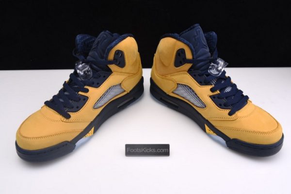 Air Jordan 5 Retro Sp ''Michigan'' Cq9541-704