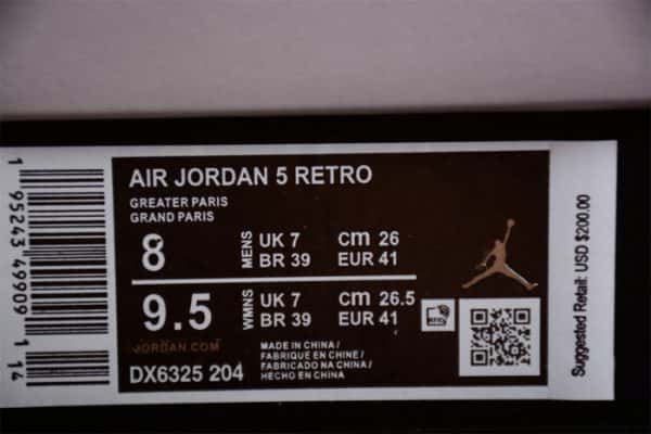 Air Jordan 5 Low Psg Dx6325-204
