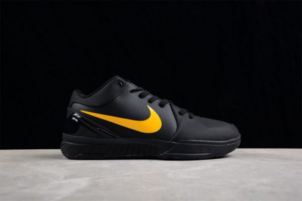 Nike Kobe 4 Protro Black University Gold Fq3544-002