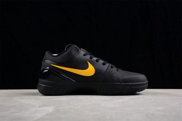 Nike Kobe 4 Protro Black University Gold Fq3544-002