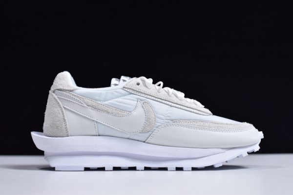 Sacai Nike Ldv Waffle White Nylon Bv0073-101