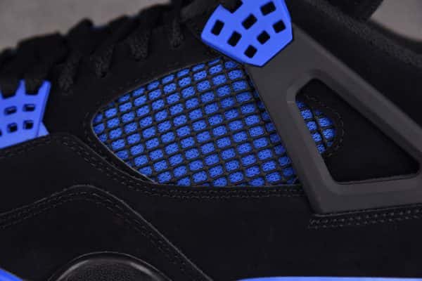 Air Jordan 4 Black And Bule Ct8527-018