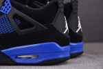 Air Jordan 4 Black And Bule Ct8527-018