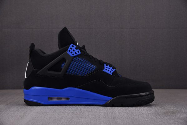 Air Jordan 4 Black And Bule Ct8527-018