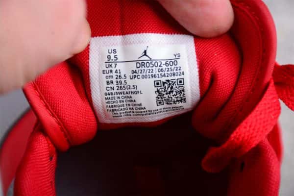 Air Jordan 1 Low Se Split Gym Red Dr0502-600