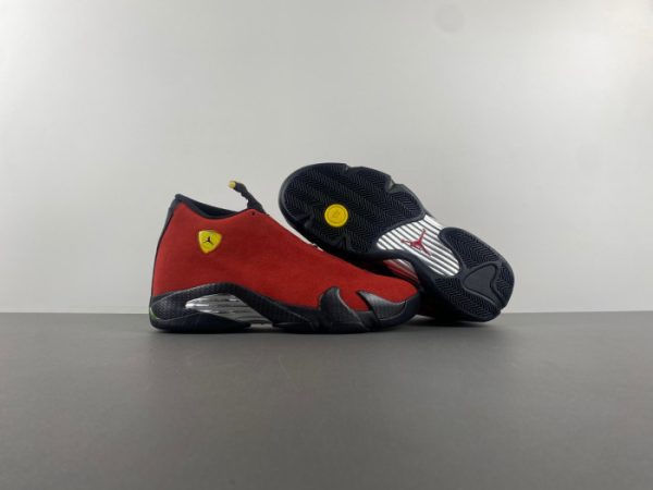 Air Jordan 14 Retro ''Ferrari'' 654459-670