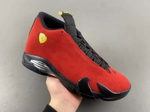 Air Jordan 14 Retro ''Ferrari'' 654459-670