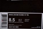 Nike Zoom Kobe 6 Tb Orange 454142-800