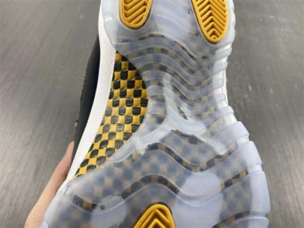 Air Jordan 11 Retro Black Yellow Ct8012-118