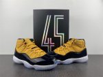 Air Jordan 11 Retro Black Yellow Ct8012-118