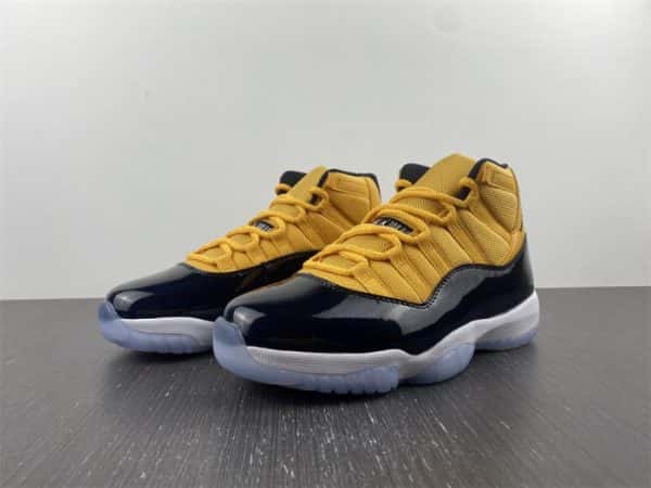 Air Jordan 11 Retro Black Yellow Ct8012-118