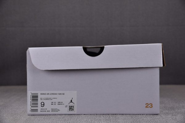 Air Jordan 1 Mid Se Chenille Sky J Light Purple Dz3745-500