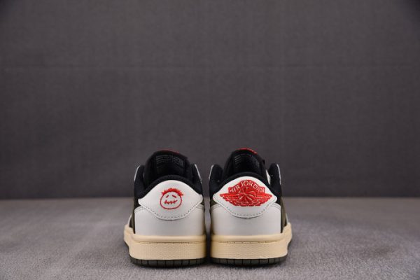 Kids Air Jordan 1 Retro Low OG SP Travis Scott Olive DZ5909-106