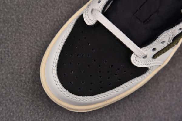 Kids Air Jordan 1 Retro Low OG SP Travis Scott Olive DZ5909-106