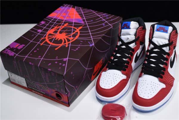 Air Jordan 1 Retro High Spider-Man 555088-602