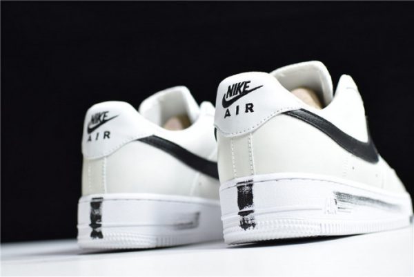 Peaceminusone Nike Air Force 1 White Black Dd3223-100