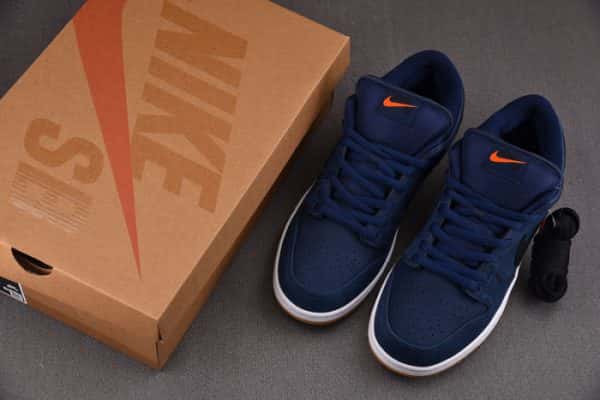 Nike Sb Dunk Low Navy Black Gum Cw7463-401
