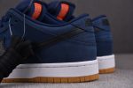 Nike Sb Dunk Low Navy Black Gum Cw7463-401