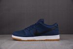 Nike Sb Dunk Low Navy Black Gum Cw7463-401