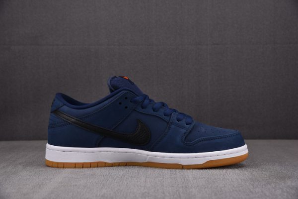 Nike Sb Dunk Low Navy Black Gum Cw7463-401