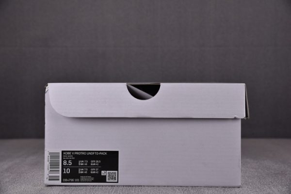 Nike Kobe 5 Protro Undefeated Rice White Db4796-101