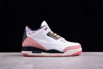 Air Jordan 3 Gs "Red Stardust" 441140-100