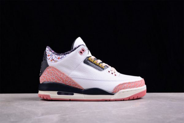 Air Jordan 3 Gs "Red Stardust" 441140-100