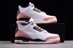Air Jordan 3 Gs "Red Stardust" 441140-100