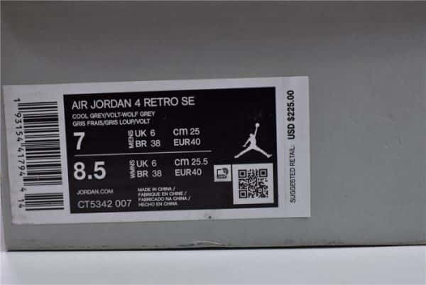 Air Jordan 4 Se ¡°Neon¡± Ct5342-007