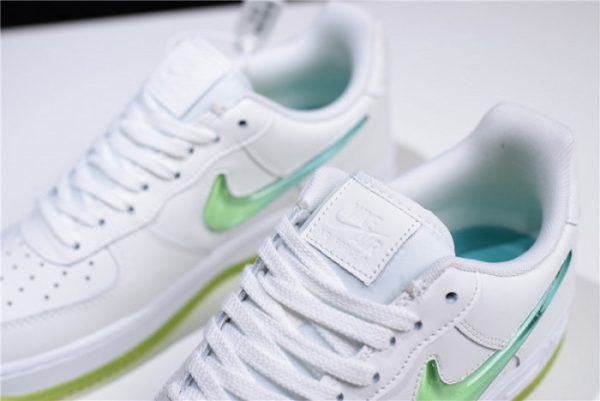 Nike Air Force 1 White Hyper Jade Volt At4143-100