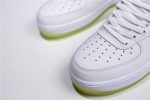 Nike Air Force 1 White Hyper Jade Volt At4143-100