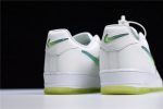 Nike Air Force 1 White Hyper Jade Volt At4143-100