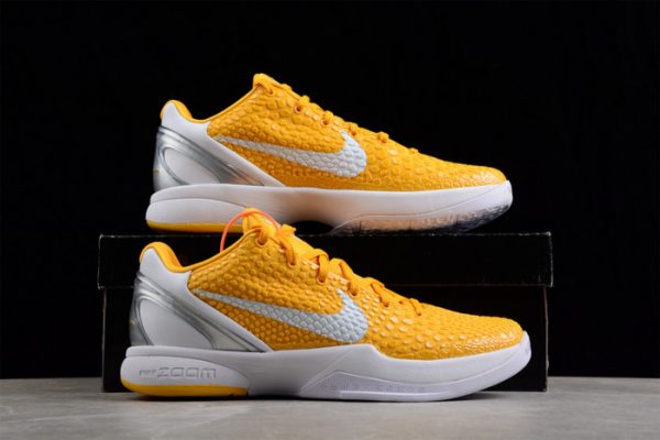 Nike Zoom Kobe 6 Tb Yellow 454142-700