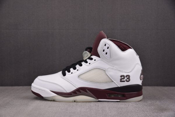 Air Jordan 5 Retro A Ma Mani¨¦re Burgundy Crush IB1528-100
