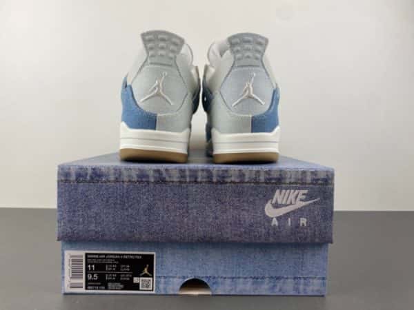 Jordan 4 Retro TEX Denim Worn Blue IB6716-100