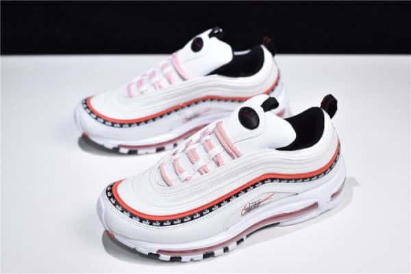 Nike Air Max 97 White Red Black Cq4817-100