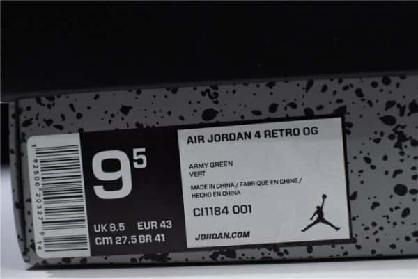 Air Jordan 4 Black Laser Ci1184-001