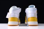 Ofw Air Jordan 1 Retro Yellow White Aq0818-149