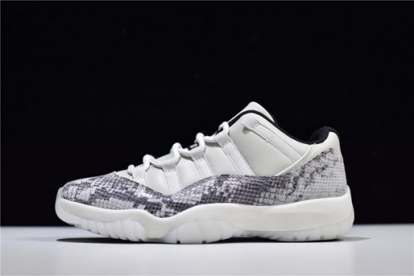 Air Jordan 11 Low Snakeskin Light Bone Cd6846-002