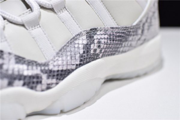 Air Jordan 11 Low Snakeskin Light Bone Cd6846-002