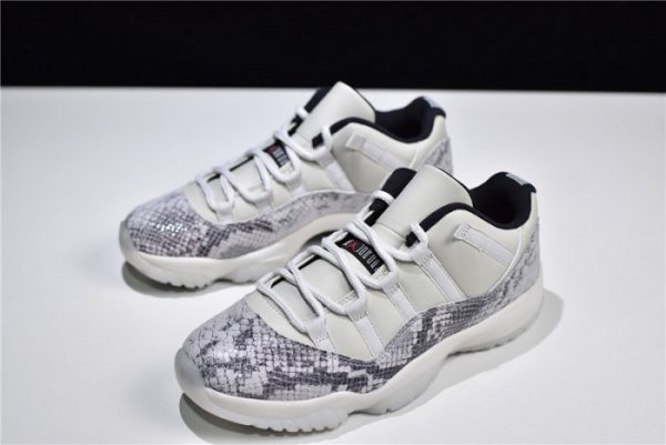 Air Jordan 11 Low Snakeskin Light Bone Cd6846-002