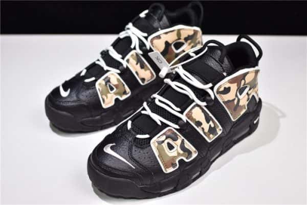 Nike Air More Uptempo 96 Camo Black Cj0930-001