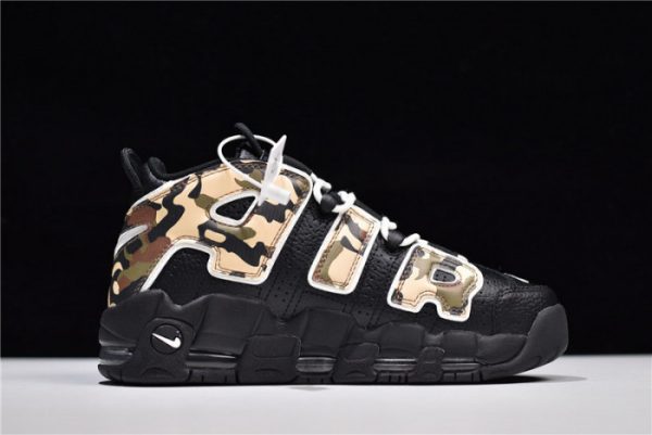 Nike Air More Uptempo 96 Camo Black Cj0930-001