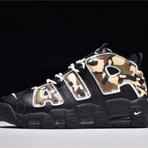 Nike Air More Uptempo 96 Camo Black Cj0930-001