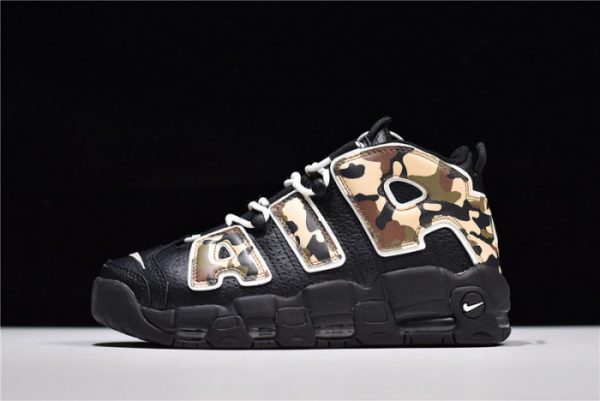 Nike Air More Uptempo 96 Camo Black Cj0930-001