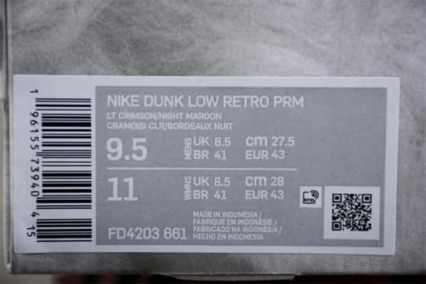Nike Dunk Low "Year Of The Rabbit" Fd4203-661