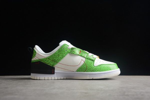 Nike Dunk Low Disrupt 2 Just Do It Snakeskin Green Dv1491-101