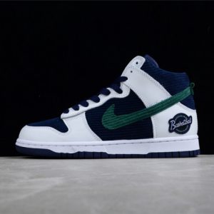 Nike Dunk High Sports Specialties White Navy Dh0953-400