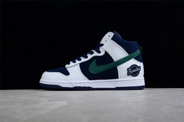 Nike Dunk High Sports Specialties White Navy Dh0953-400